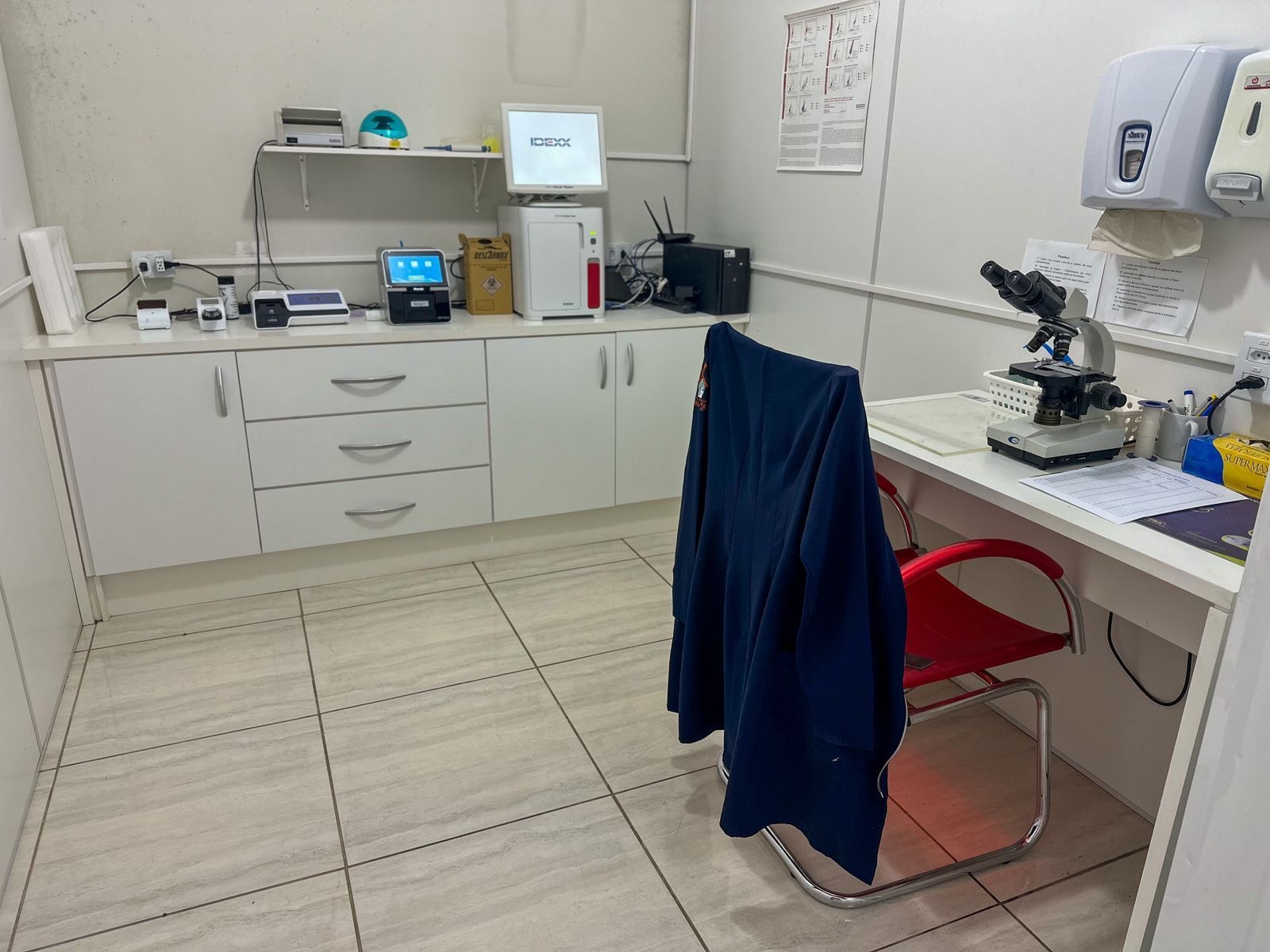 Espaço da clínica